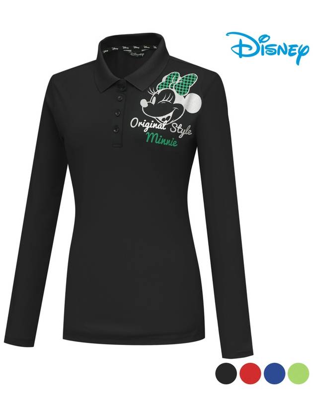 Basic Long Sleeve Collar T-Shirt DO1LTS080 - DISNEY GOLF - BALAAN 4