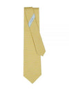 Interwoven Gancini Print Silk Tie Beige - SALVATORE FERRAGAMO - BALAAN 2