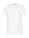 Embroidered Bee Cotton Jersey Short Sleeve T-Shirt White - DIOR - BALAAN 2