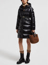 Bellevue Down Long Padding Black - MONCLER - BALAAN 4