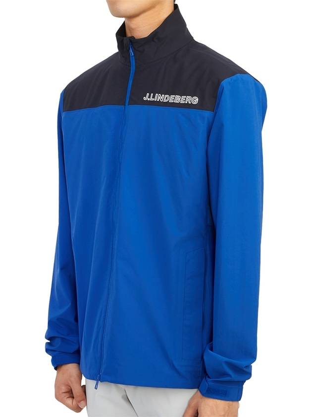 Men's Bridge Lane Zip-up Jacket Blue - J.LINDEBERG - BALAAN 4