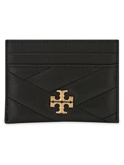 Kira Chevron Logo Card Wallet Black - TORY BURCH - BALAAN 2