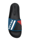 Men's Logo Slippers Blue - PRADA - BALAAN 2