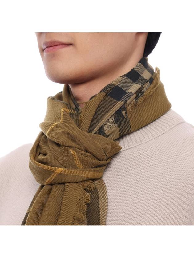 Check Lightweight Wool Scarf Nest - BURBERRY - BALAAN 6