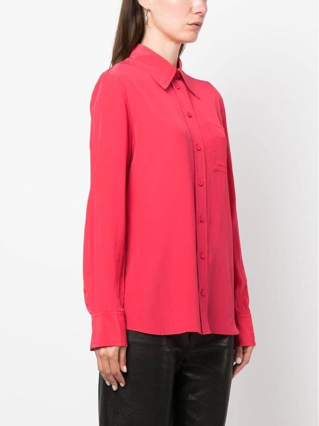 Long Sleeve T-Shirt RW SI0009 5735 A23 594 Watermelon - LANVIN - BALAAN 4