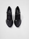 Brushed Leather Pumps Black - PRADA - BALAAN 5