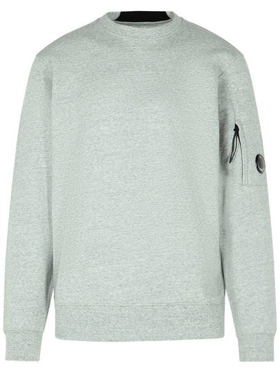 Diagonal Raised Fleece Lens Sweatshirt Grey - CP COMPANY - BALAAN 2