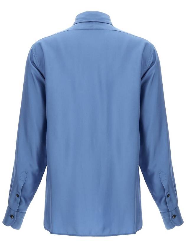 Tom Ford Pleated Plastron Shirt - TOM FORD - BALAAN 2