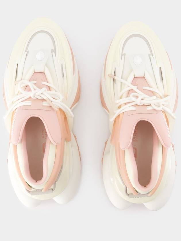 Unicorn Low Sneakers - Balmain - Leather - Yellow - BALMAIN - BALAAN 4