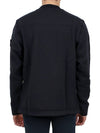 Ghost Piece Cotton Jersey Crew Neck Sweatshirt Navy - STONE ISLAND - BALAAN 5