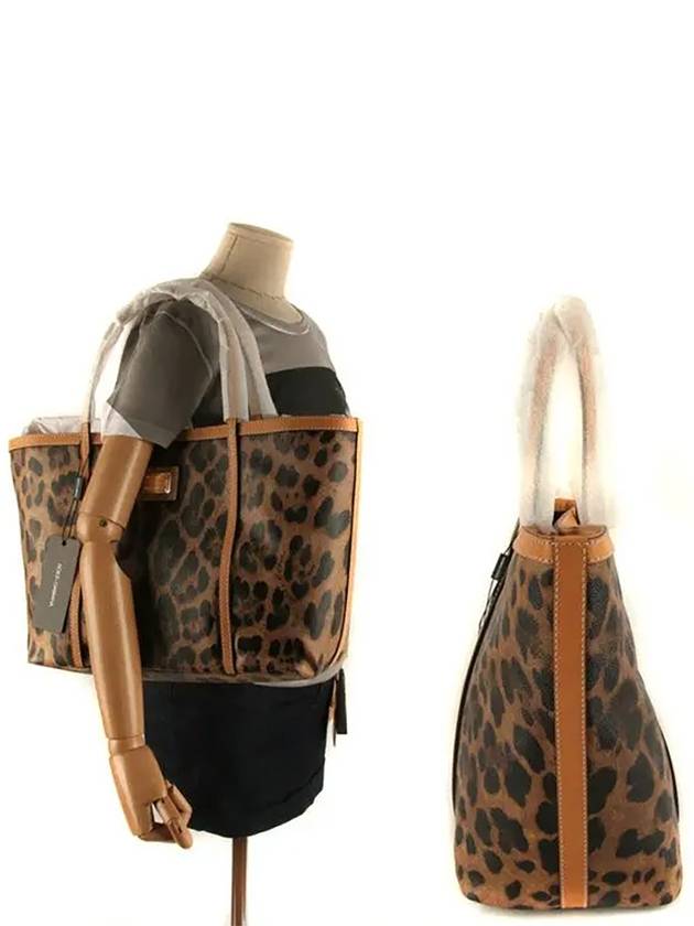 Leopard Tote Bag Brown - DOLCE&GABBANA - BALAAN 8