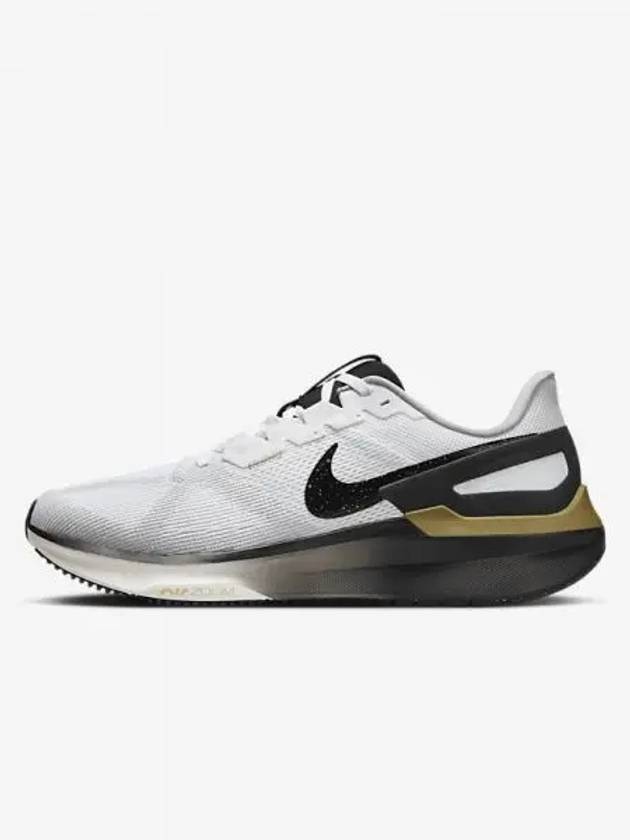 Structure 25 Men s Road Running Shoes White Metallic Gold Light Smoke Gray Black HQ3660 100 720298 - NIKE - BALAAN 1