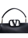 Women's V Logo Tote Bag Black - VALENTINO - BALAAN 8