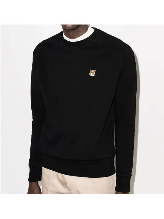 Fox Head Patch Classic Sweatshirt Black - MAISON KITSUNE - BALAAN 2