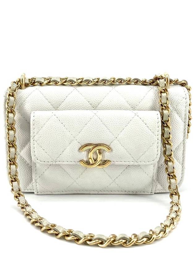 Caviar pocket woc mini bag cross - CHANEL - BALAAN 2