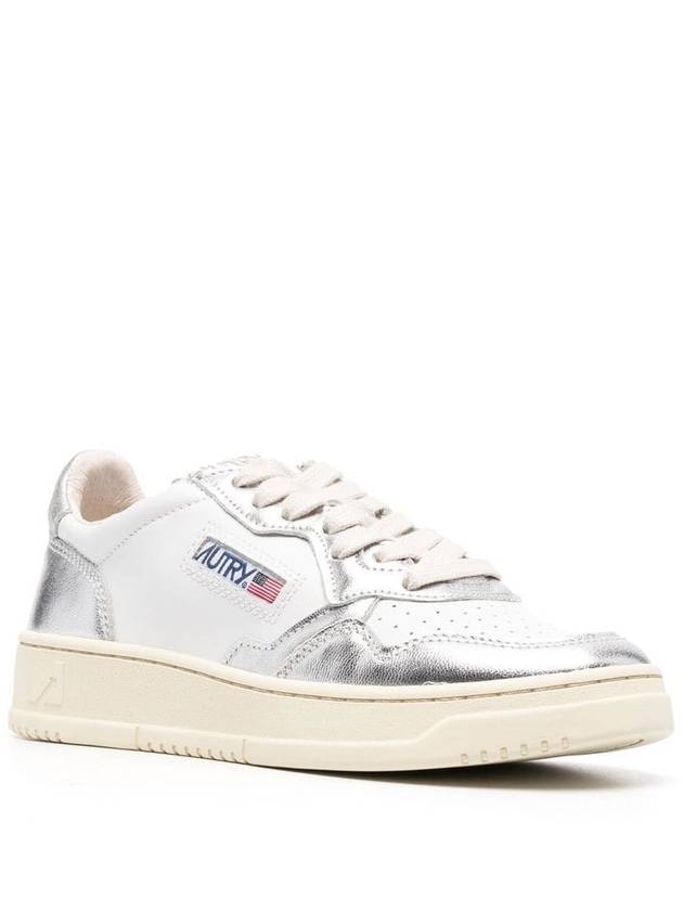 Medalist Silver Tab Low Top Sneakers White - AUTRY - BALAAN 3