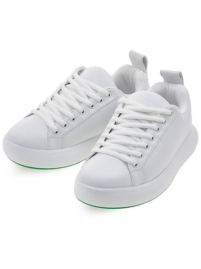 Pillow Leather Low Top Sneakers White - BOTTEGA VENETA - BALAAN 2