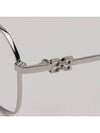 Glasses frame BY5072H 016 square silver frame light metal frame - BALLY - BALAAN 5