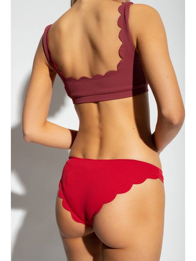 Marysia ‘Broadway’ Bikini Briefs, Women's, Burgundy - MARYSIA - BALAAN 5