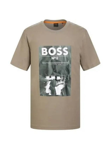 Season print short sleeve t shirt 50515829 246 - BOSS - BALAAN 1