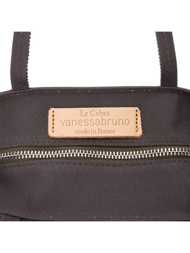 Canvass Cabas Tote Bag Gray - VANESSA BRUNO - BALAAN 10