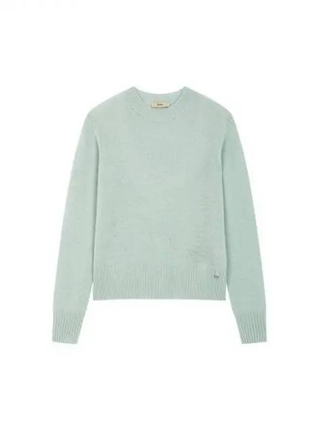 Women s Long Sleeve Cashmere Knit Mint 270657 - HERNO - BALAAN 1