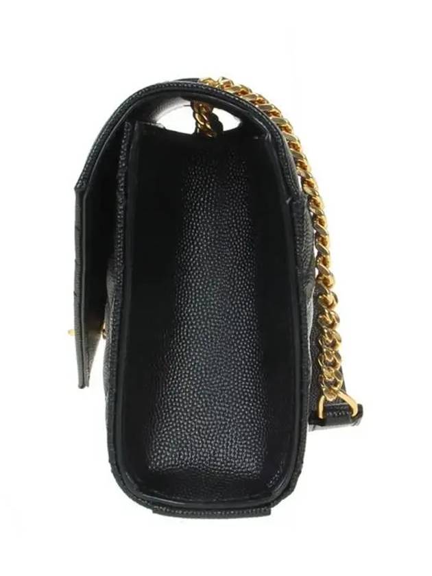 Matelasse Envelope Small Shoulder Bag Black - SAINT LAURENT - BALAAN 4