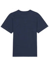 Fox Head Patch Classic Short Sleeve T-Shirt Navy Melange - MAISON KITSUNE - BALAAN 3