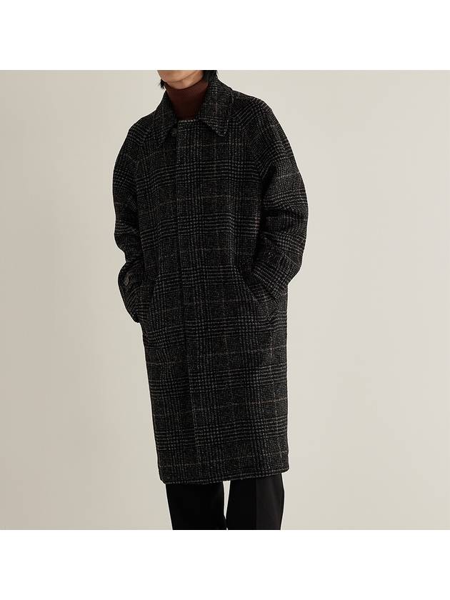 Vintage Kensington Check Wool Over Balmacan Double Coat - TRADCLUB - BALAAN 5