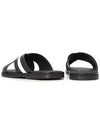 Jabir Stripe Detail Slippers 60266724044 F000 Black - BALLY - BALAAN 7