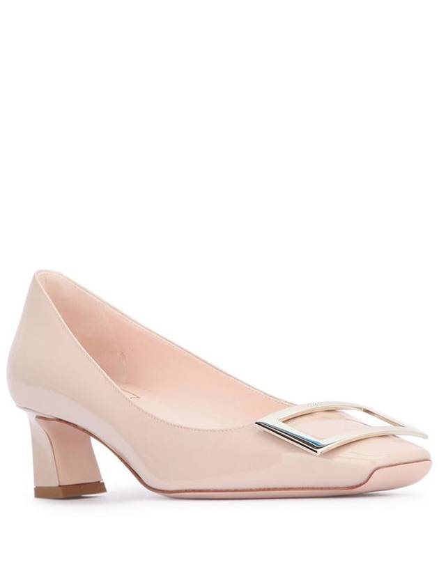 Trompette Metal Buckle Pumps Pink - ROGER VIVIER - BALAAN 3