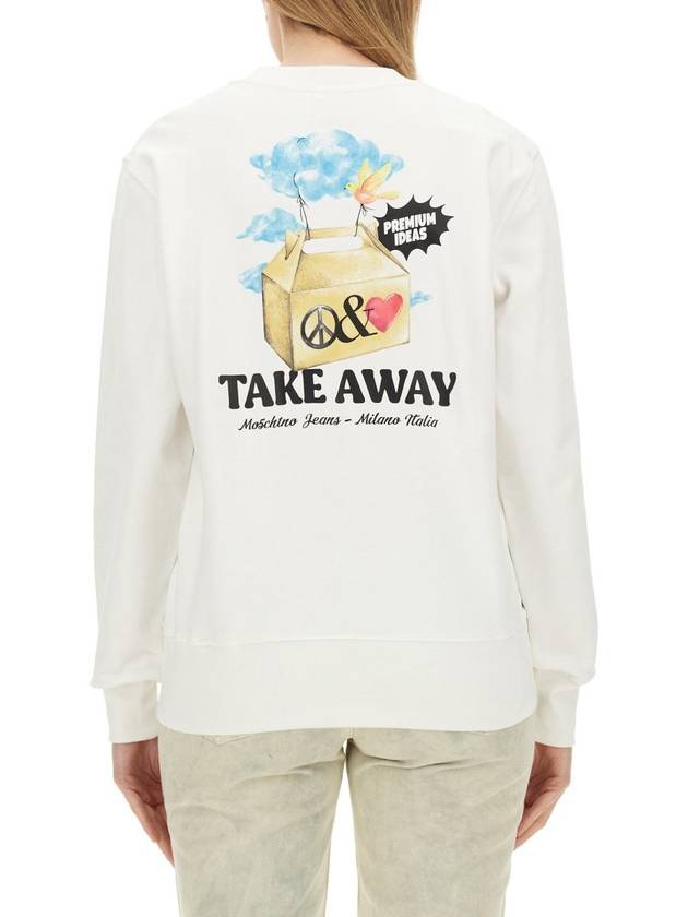 Moschino Jeans Sweatshirt With Logo - MOSCHINO - BALAAN 3