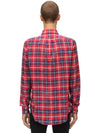 REGULAR BLEACHED CHECK SHIRT - FAITH CONNEXION - BALAAN 3