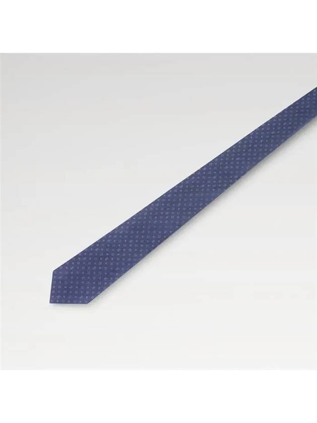 Monogram Classic Tie Blue - LOUIS VUITTON - BALAAN 3