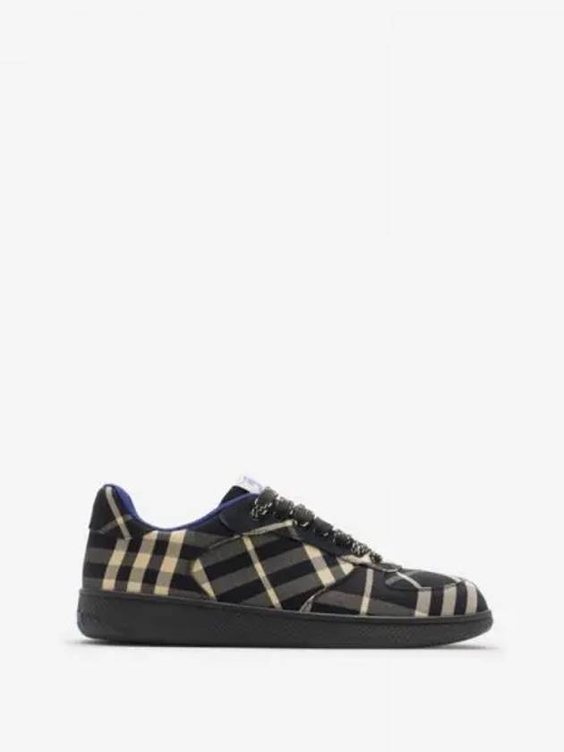 Terrace Check Low Top Sneakers Black - BURBERRY - BALAAN 2