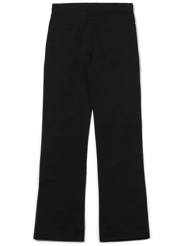 FLARED JEANS BLACK DENIM - ROLLING STUDIOS - BALAAN 3