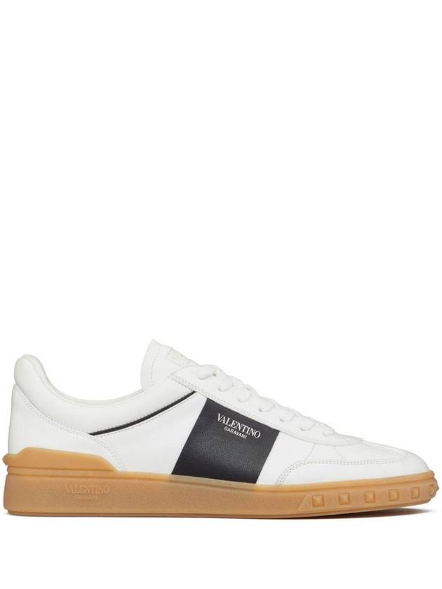 Up Village Low Top Sneakers White Black - VALENTINO - BALAAN 2