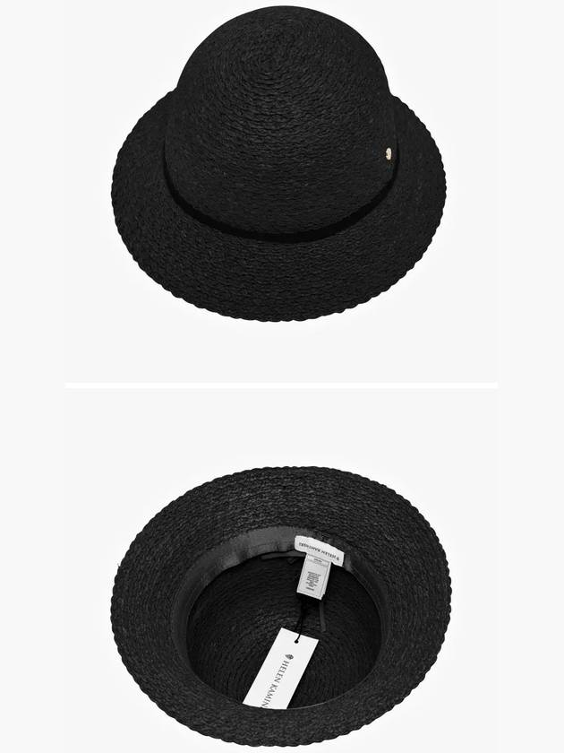 Viola Cloche Hat Charcoal Black - HELEN KAMINSKI - BALAAN 4