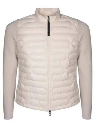 I Domestic shipping 24 9B00028 M1367 20O logo patch padded cardigan kr 217932 - MONCLER - BALAAN 1