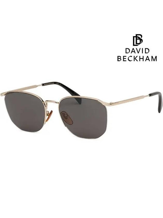 Sunglasses DB1038FS RHLIR semirimless gray Asian fit - DAVID BECKHAM - BALAAN 1