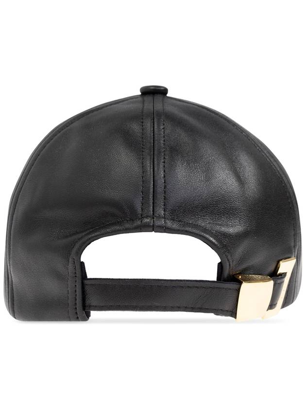 Balmain Leather Cap, Men's, Black - BALMAIN - BALAAN 3