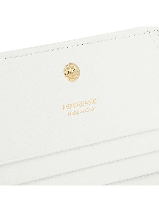 Ferragamo 22 0482 OPTIC WHIT 0765563 Women s Bicycle Wallet - SALVATORE FERRAGAMO - BALAAN 6