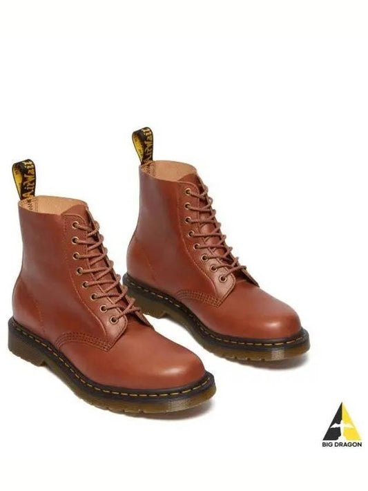 Dr Martens 1460 8 Hole Pascal Carrara Saddle Tan 31004225 - DR. MARTENS - BALAAN 1