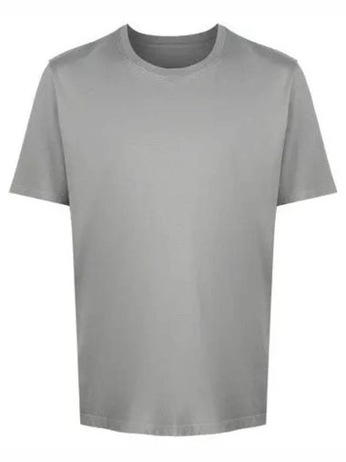 Organic Cotton Short Sleeve T-Shirt Grey - MAISON MARGIELA - BALAAN 1