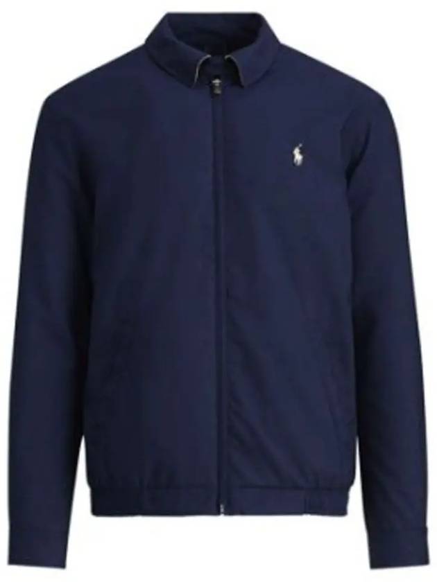 Polo Pony Logo Embroidered Microfiber Bi Swing Windbreaker 710548506001 - RALPH LAUREN - BALAAN 1