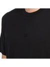 Embroidered 4G Logo Cotton Short Sleeve T-shirt Black - GIVENCHY - BALAAN 7