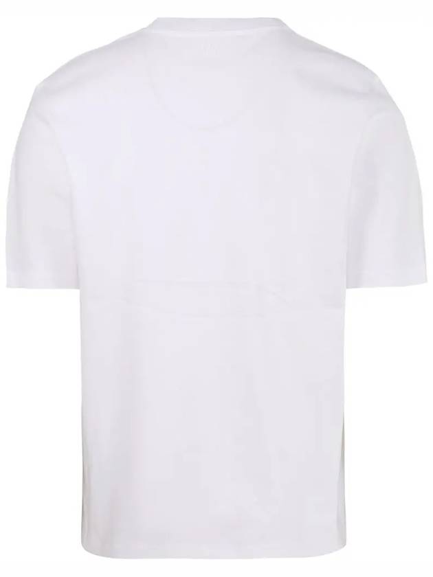 Varsity Logo Short Sleeve T-Shirt White - AMI - BALAAN 4