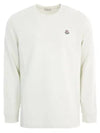 Logo Long Sleeve T-Shirt Off White - MONCLER - BALAAN 2