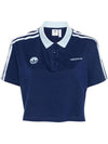 Cropped Polo Shirt IX3543 - ADIDAS - BALAAN 1