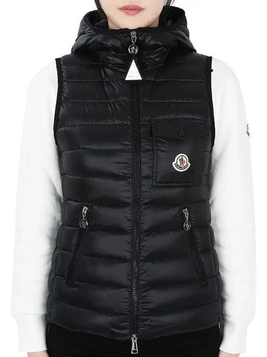 Glygos Down Vest Black - MONCLER - BALAAN 2